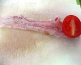 豚バラトマトのチリ味噌ソース炒め作り方2写真