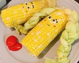 三つ編みとうもろこし作り方4写真