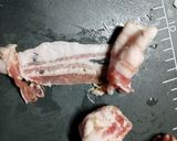 簡単酢豚ばら肉とスィートチリソース作り方3写真