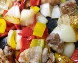 簡単酢豚ばら肉とスィートチリソース作り方9写真