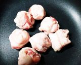 簡単酢豚ばら肉とスィートチリソース作り方5写真