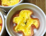 簡単！お弁当お花☆ハムエッグ作り方3写真