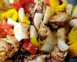 簡単酢豚ばら肉とスィートチリソース作り方10写真