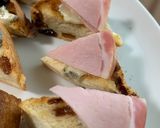 レーズン食パンのゴルゴンゾーラトースト作り方5写真