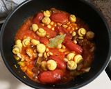 簡単時短☆鶏ムネ肉とセロリのトマト煮込み作り方7写真