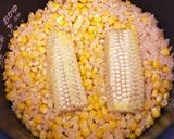 ☆とうもろこしのバター醤油炊き込みご飯☆作り方4写真