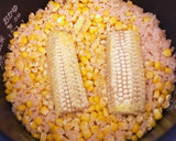 ☆とうもろこしのバター醤油炊き込みご飯☆作り方4写真