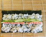 変わり種、明太マヨと胡瓜の細巻作り方5写真