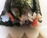変わり種、明太マヨと胡瓜の細巻作り方8写真
