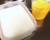 桃缶の杏仁豆腐作り方8写真