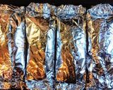 ガーリックバター醤油風味の鮭ホイル焼き作り方9写真