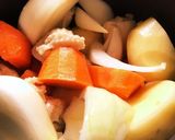 電気圧力鍋で作る具の大きいスープカレー作り方2写真