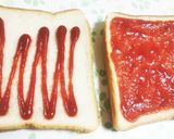 わが家のピザトースト♪子ども用と大人用作り方2写真