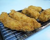 お弁当に☆ささみの梅肉揚げ作り方5写真