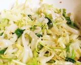 ニラと小松菜のごま油和え作り方3写真