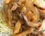 油揚げ入りしょうが焼き作り方4写真