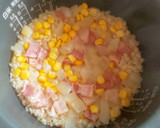 簡単便利本格的炊飯器コーンピラフ作り方4写真