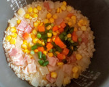 簡単便利本格的炊飯器コーンピラフ作り方5写真