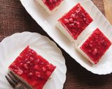 レアチーズ★焼かないケーキ★いちごソース作り方8写真