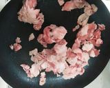 簡単！豚肉と蓮根の照り焼き炒め！作り方2写真