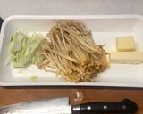エノキの出汁が凄いワンポット和風パスタ作り方1写真
