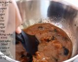 ハンバーグno黒にんにく味噌ソース作り方3写真