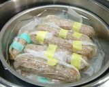 手作りソーセージ(梅紫蘇＆レモンハーブ)作り方6写真