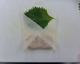 鶏だんごのチーズしそ春巻き作り方3写真
