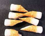 竹輪の大葉味噌　焼き天作り方1写真