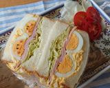 玉子たっぷりふわふわサンド作り方9写真