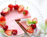 いちごムースとレアチーズケーキ作り方15写真