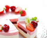 いちごムースとレアチーズケーキ作り方16写真