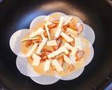 【簡単】餃子の皮deピザ　照り焼きチキン作り方5写真