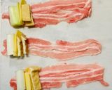 簡単!チーズ・ネギ・油揚げの豚肉巻作り方2写真