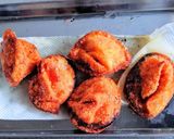 明太マヨネーズ揚げ餃子作り方4写真