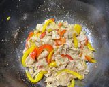 賄い！豚肉バジル風味のアジアンライス！作り方5写真