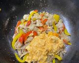 賄い！豚肉バジル風味のアジアンライス！作り方6写真