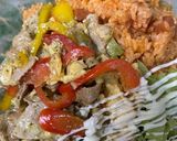 賄い！豚肉バジル風味のアジアンライス！作り方7写真