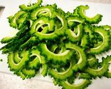 超簡単♪ゴーヤとツナのポン酢和え作り方1写真