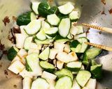 長芋ときゅうりの塩昆布和え作り方6写真