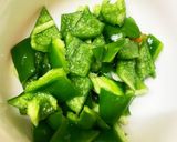 レンジ肉なし甘酢豆腐春雨炒め煮作り方7写真