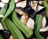茄子&オクラの夏野菜サラダ作り方4写真