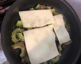 ゴーヤの鰹節味噌チーズ焼、ブルスケッタに作り方4写真