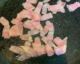小松菜ベーコン炒め　お弁当にも作り方3写真