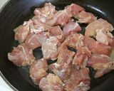 鶏肉とさつま芋のミルク味噌煮作り方3写真