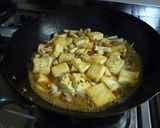きのこと豆腐と豚肉のオイスターソース炒め作り方4写真