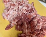 キュウリと豚コマのピリ辛炒め作り方1写真