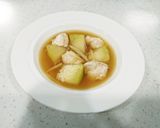 冬瓜とササミのスープ♪冷製スープでもOK作り方9写真