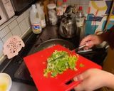 辛ラーメンアレンジ★キム家のセロリ炒飯作り方8写真