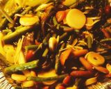 一発で!2分レンチンカレーうどん作り方3写真